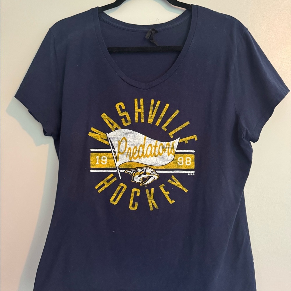 Nashville Predators Hockey Graphic Tee
